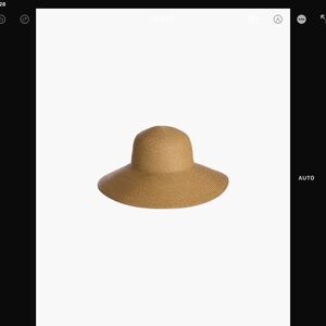 ERIC JAVITS New York Packable Squishee Beige Woven Sun Hat 4” Wide Brim UPF 50+